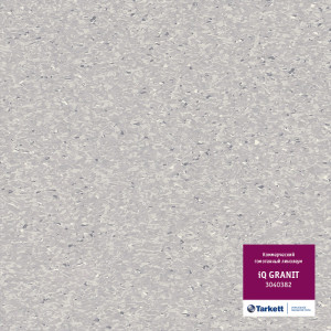 Линолеум Tarkett «Granit GREY 0382» из коллекции IQ GRANIT