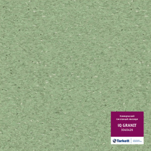 Линолеум Tarkett «Granit MEDIUM GREEN 0426» из коллекции IQ GRANIT