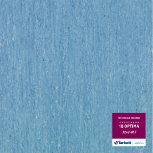 Линолеум Tarkett «Optima MEDIUM BLUE 0857» из коллекции IQ OPTIMA